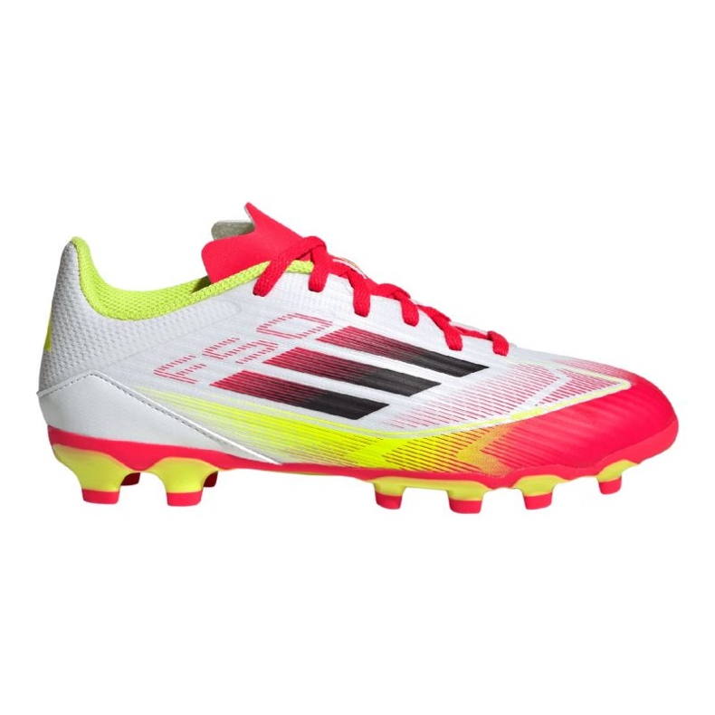 Adidas F50 League MG IE3752 Chaussures de football blanche Adidas F50 League MG IE3752 Chaussures de football blanche