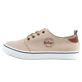 Lee Cooper LCW-25-02-3243m Chaussures pour hommes baskets beige masculines