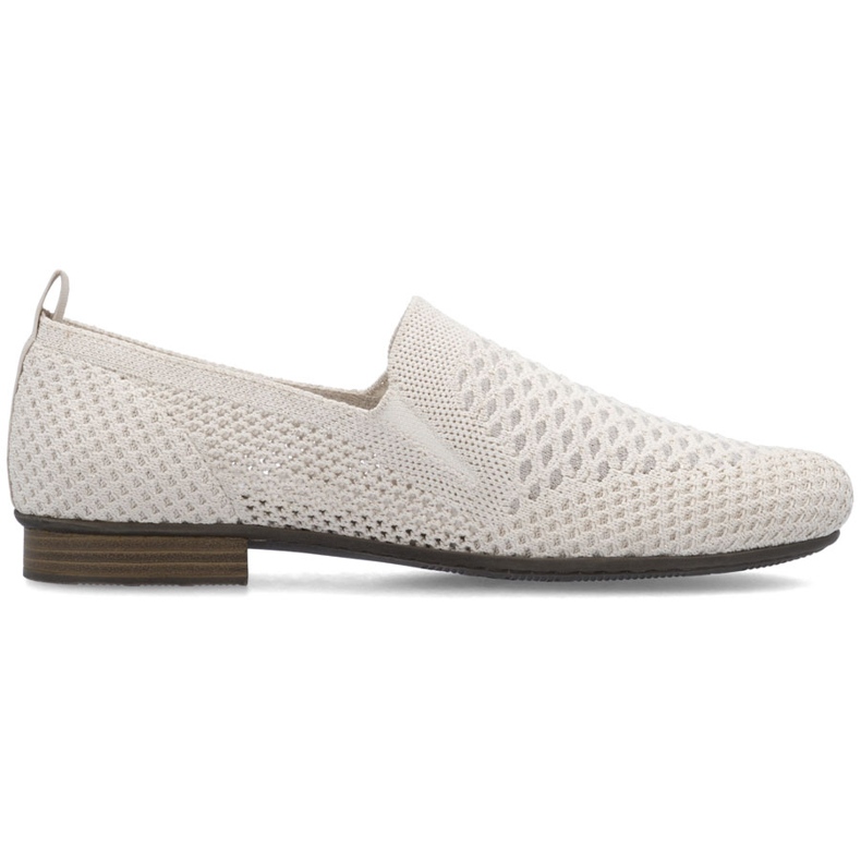 Chaussures textiles pour femmes Openwork Beige Rieker 51969-90