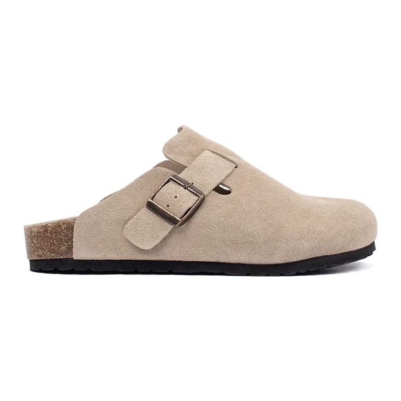 Goodin Les tongs en cuir féminin légers légers beige Goodin Les tongs en cuir féminin légers légers beige