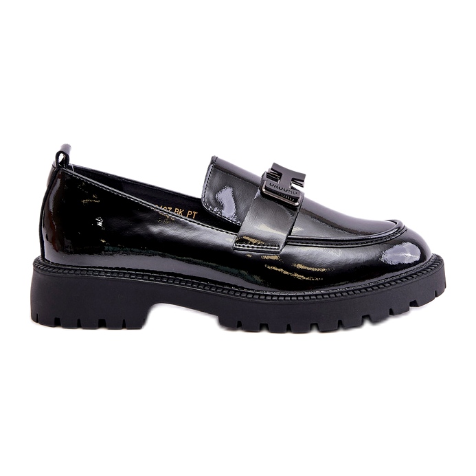 Vinceza 62187 Mocasines laquées le noir