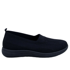 Seastar Baskets de chaussettes pour femmes tout noir le noir