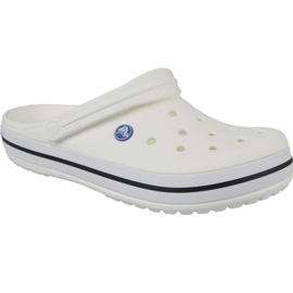 Crocs Crocband Tong-flop dans 11016-100 Medical blanc