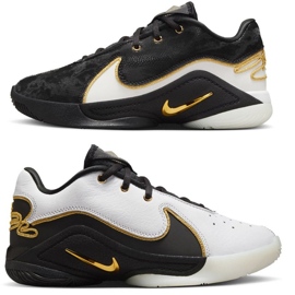 Nike LeBron XXII BHM GS HV8616-100 noir