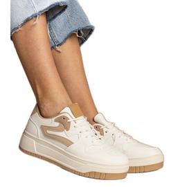 Baskets blanches baskets sportives féminines