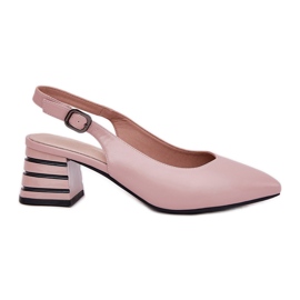 Talons hauts pour femmes avec nez pointu Vinceza 62217 Pink sale rose