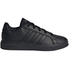 Chaussures FZ6159 à lacets de style de vie Adidas Grand Court noir