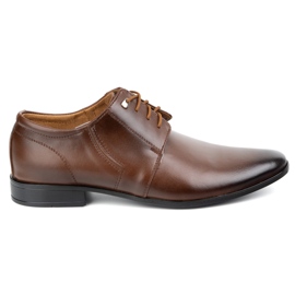 Olivier Chaussures pour hommes Cuir formel 301l marron brun