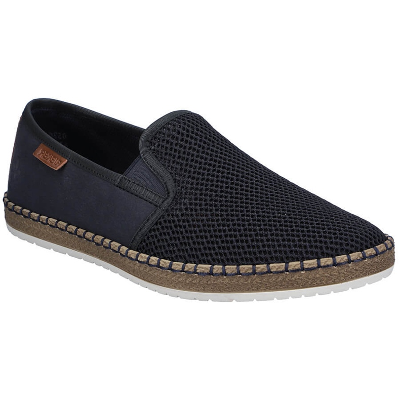 Chaussures masculines insérées Espadrilles Navy Blue Rieker B5265-14 bleu Chaussures masculines insérées Espadrilles Navy Blue Rieker B5265-14 bleu