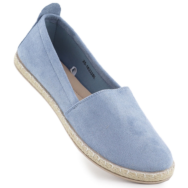 Espadrilles Sleed Suede's Suede Potocki Py16332 bleu