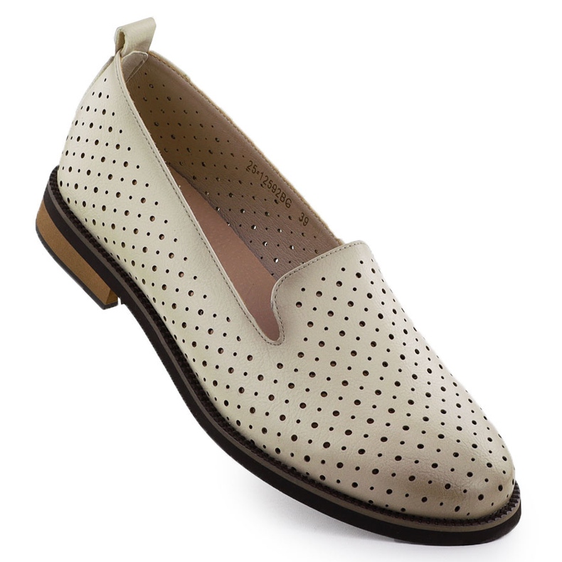 Chaussures ouvertes pour femmes Lords Beige Potocki SZ12592