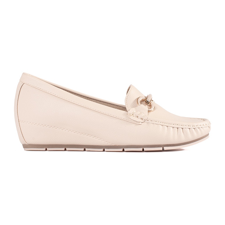 Goodin Mandards beige sur un coin bas avec un ornement