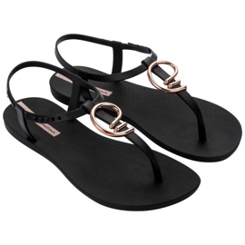 Classe Ipanema Styrish 83656 BD172 Sandles Black Gold Look noir