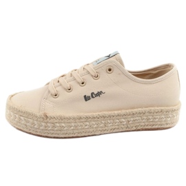 Lee Cooper LCW-25-44-3215L chaussures beige Espadrilles Lee Cooper LCW-25-44-3215L chaussures beige Espadrilles