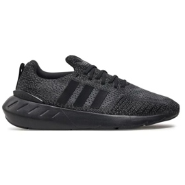 Adidas Originals Swift Run 22 GZ3500 Gray-Black Chaussures noir