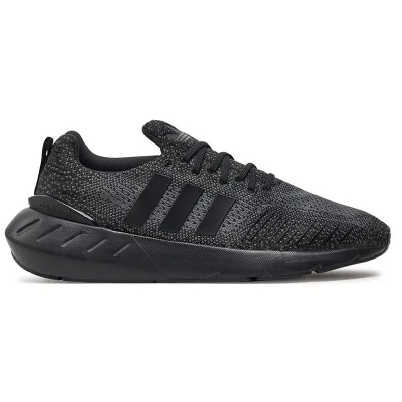Adidas Originals Swift Run 22 GZ3500 Gray-Black Chaussures le noir