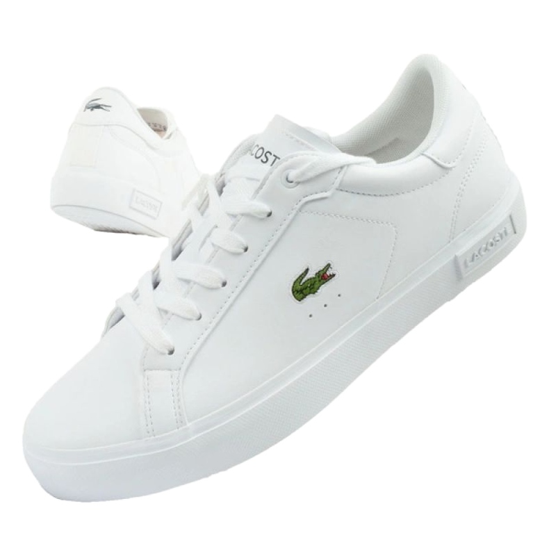 Chaussures Lacoste PowerCourt 0721 741SUJ001421G BLANC blanche