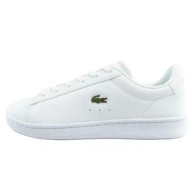 Chaussures de carnaby de lacoste 748SUJ001321G BLANC blanche