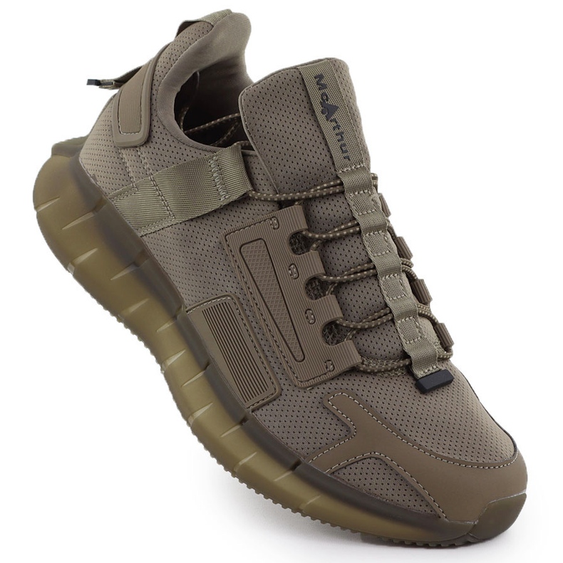 Chaussures de sport masculin Brown McArthur MC4 vert