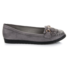 Seastar Mocassins à franges gris