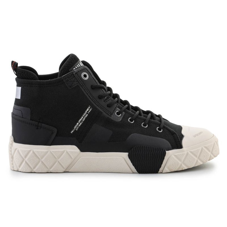 Palladium Ace City Shell Chuk2 74451-008-M chaussures le noir Palladium Ace City Shell Chuk2 74451-008-M chaussures le noir