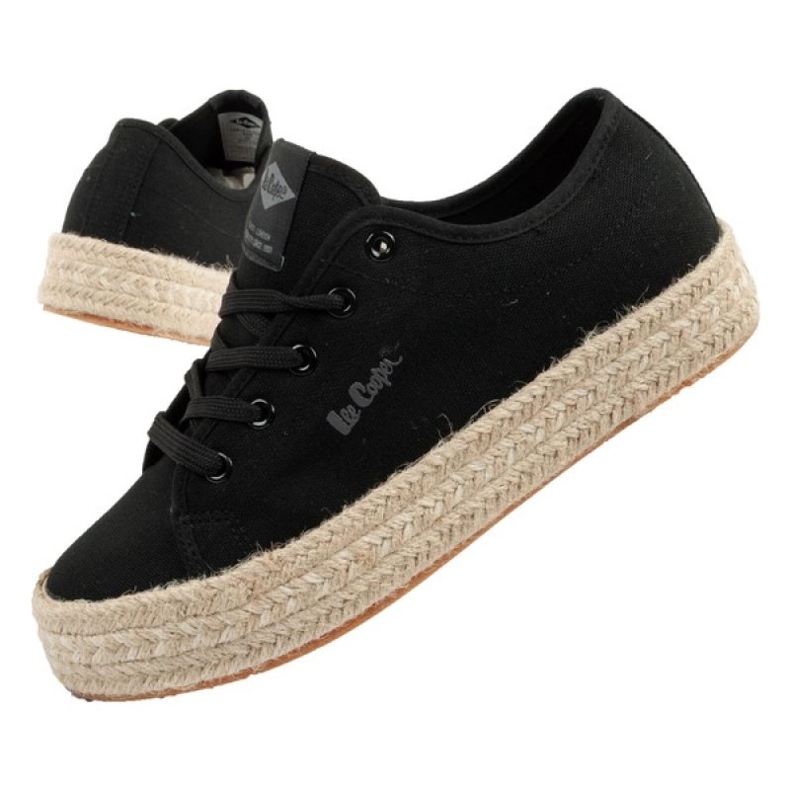 Lee Cooper Shoes Espadrilles LCW-25-44-3216L Black LCW-25-44-3216L le noir