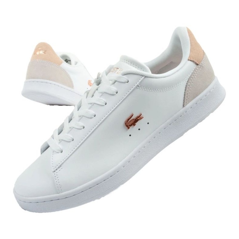 Lacoste Carnaby Shoes Femme's White Sneakers 748SFA00161Y9 blanche Lacoste Carnaby Shoes Femme's White Sneakers 748SFA00161Y9 blanche