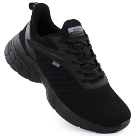 Chaussures de sport masculin Black Atletico VB17566 noir