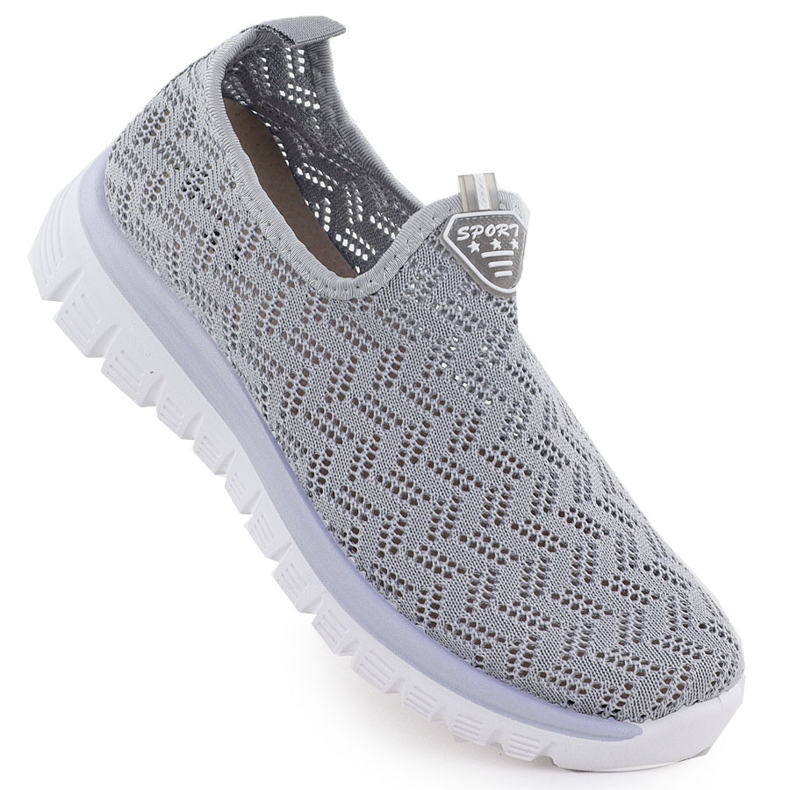 Chaussures de sport pour femmes Openwork Slip on Grey Artiker 56C1016 gris Chaussures de sport pour femmes Openwork Slip on Grey Artiker 56C1016 gris