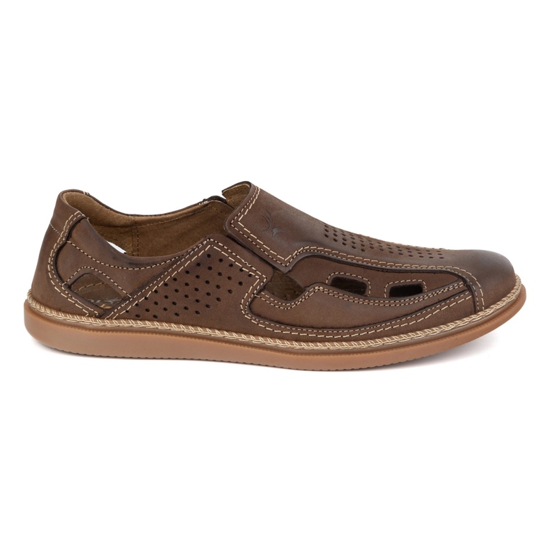 Olivier Chaussures respirantes des hommes brisés 203l marron brun Olivier Chaussures respirantes des hommes brisés 203l marron brun