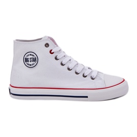 MATERICAL MEN'S BIG STAR NN174305 SYSTÈME SYSTÈME HI-POLISH Système blanc blanche