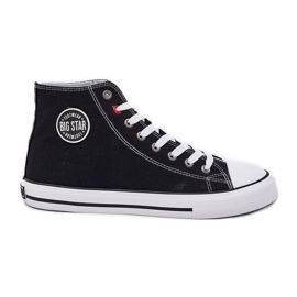 Material Men's Sneakers Big Star NN174304 Système noir Hi-Poly System le noir
