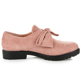 Seastar Chaussures en daim avec un nœud rose