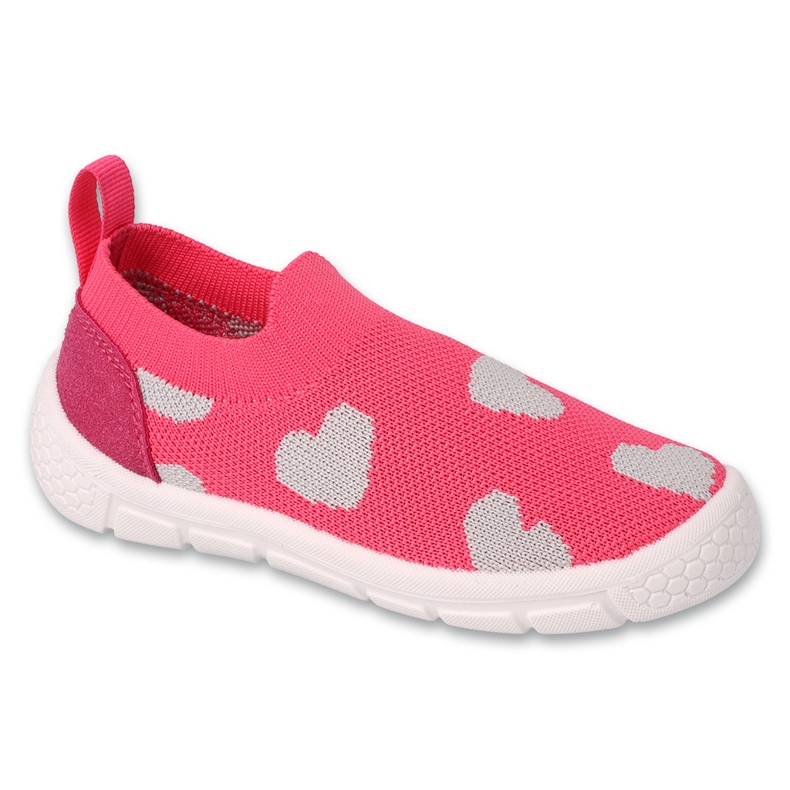 Befado sport pour enfants 102X019 rose avec coeurs