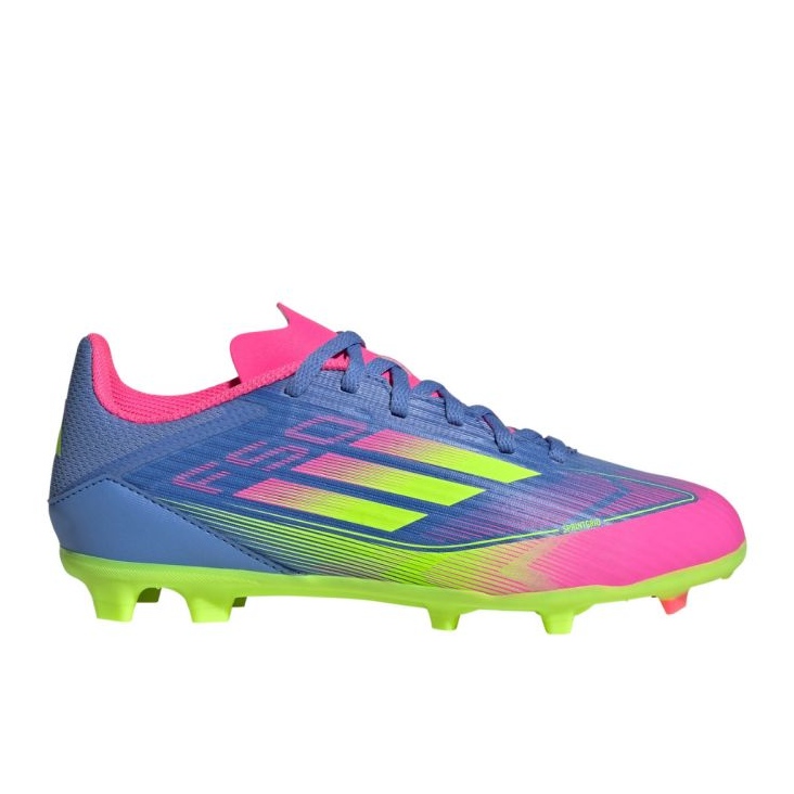 Adidas F50 League FG / MG IE3746 Chaussures de football bleu Adidas F50 League FG / MG IE3746 Chaussures de football bleu