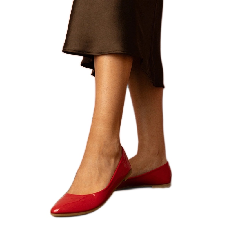 Ballerines vernies rouges Ballerines vernies rouges