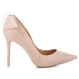 Vices New Collection Talons avec un nœud rose