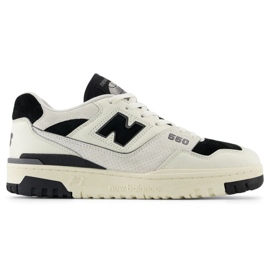 New Balance Unisexe BB550Leg Chaussures blanches et noires New Balance Unisexe BB550Leg Chaussures blanches et noires