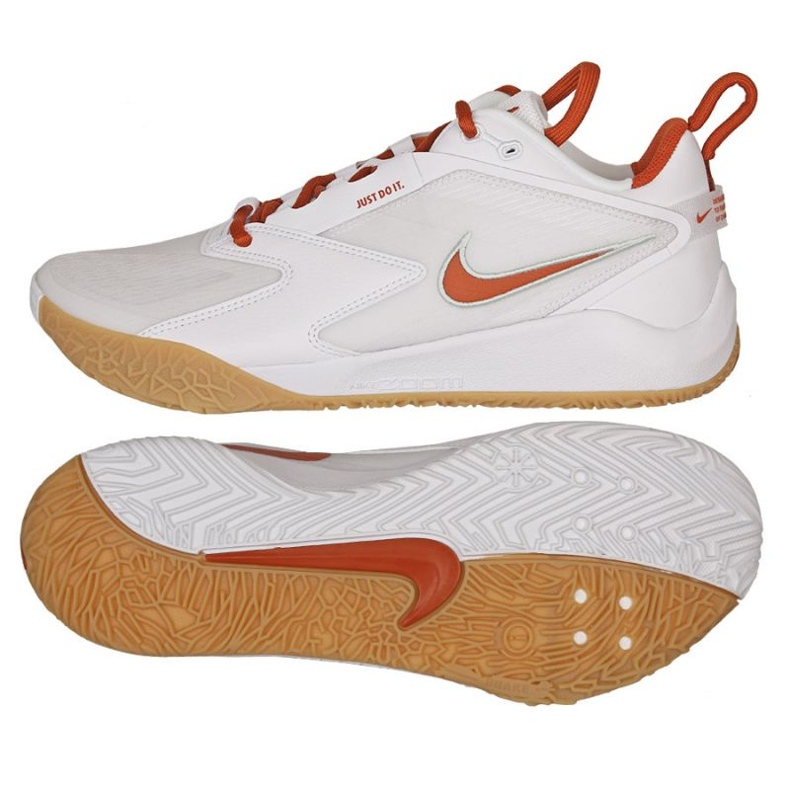 Chaussures de volleyball Nike Air Zoom Hyperace 3 FQ7074-104 blanche