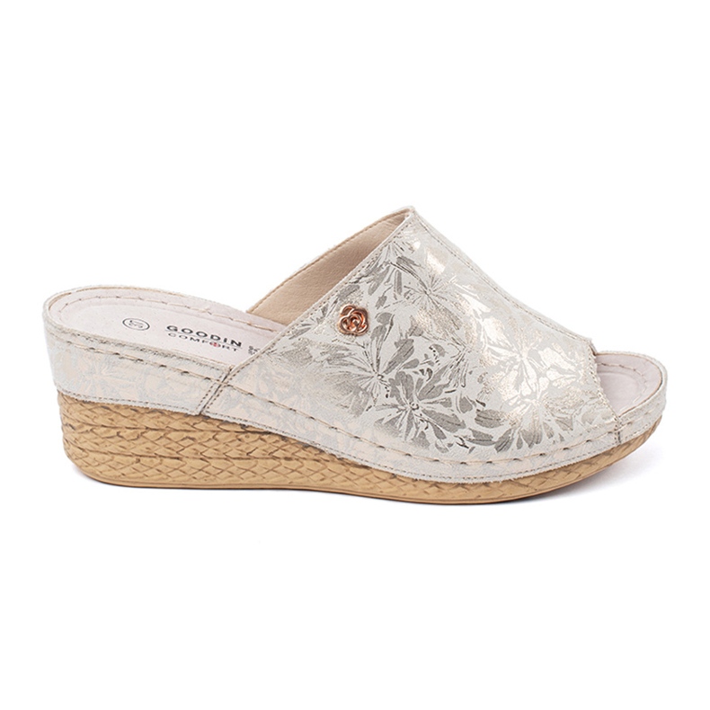 Goodin Coins féminins beige légers