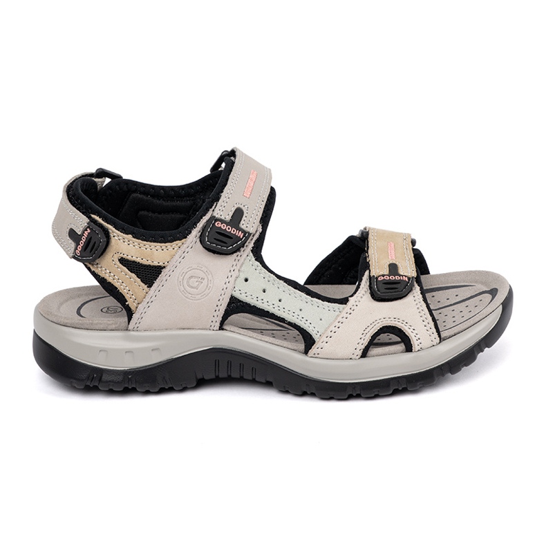 Goodin Sandales sportives multicolores beige