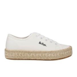 Chaussures pour femmes Espadrilles Lee Cooper LCW-25-44-3217LA blanc