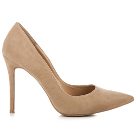 Vices Talons en daim brun