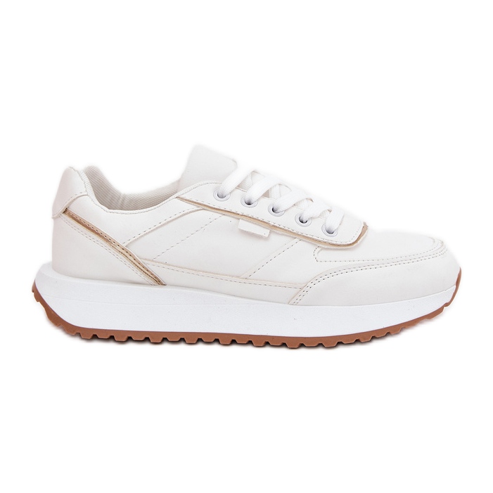 Chaussures de sport pour femmes sur plate-forme blanche