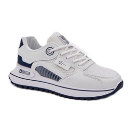 Sneakers Chaussures pour femmes Big Star NN274A103 Blanc avec bleu