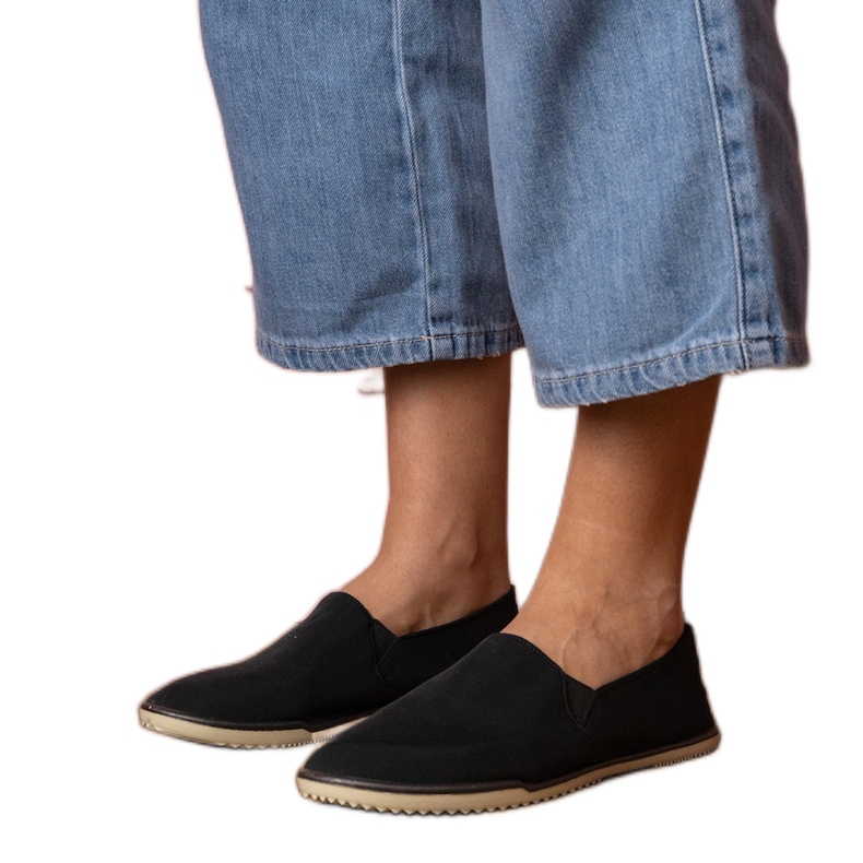 Slip des femmes noires - baskets le noir Slip des femmes noires - baskets le noir