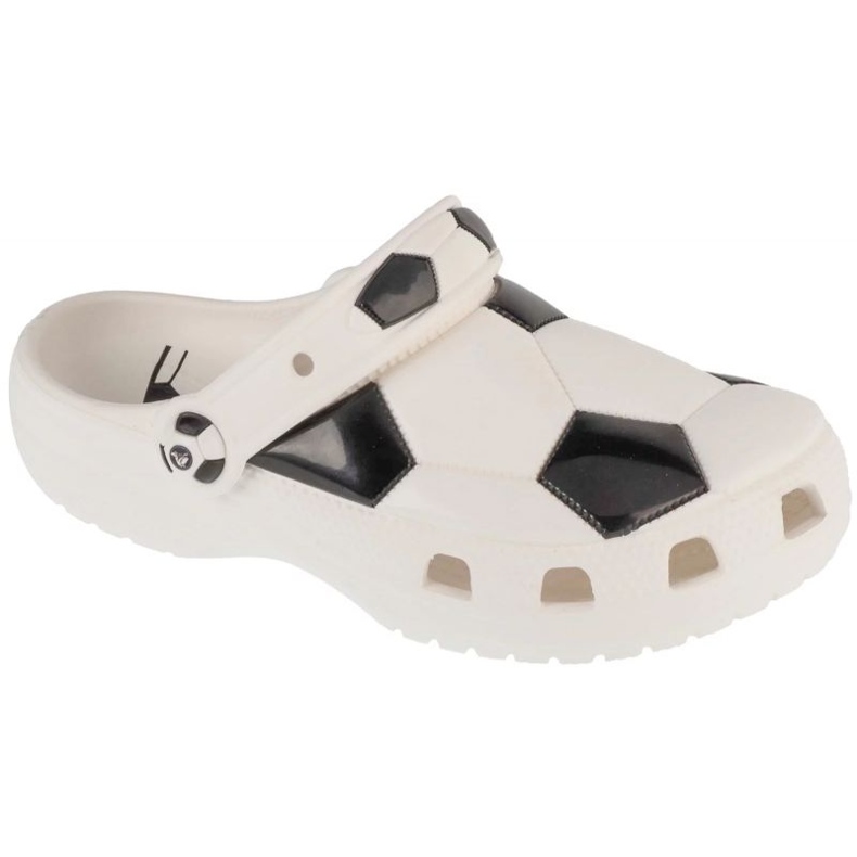Crocs Classic Soccer Ball Clog 210157-103 tongs blanche
