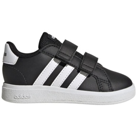 Chaussures Adidas Grand Court 2.0 Hook and Loop GW6523 noir