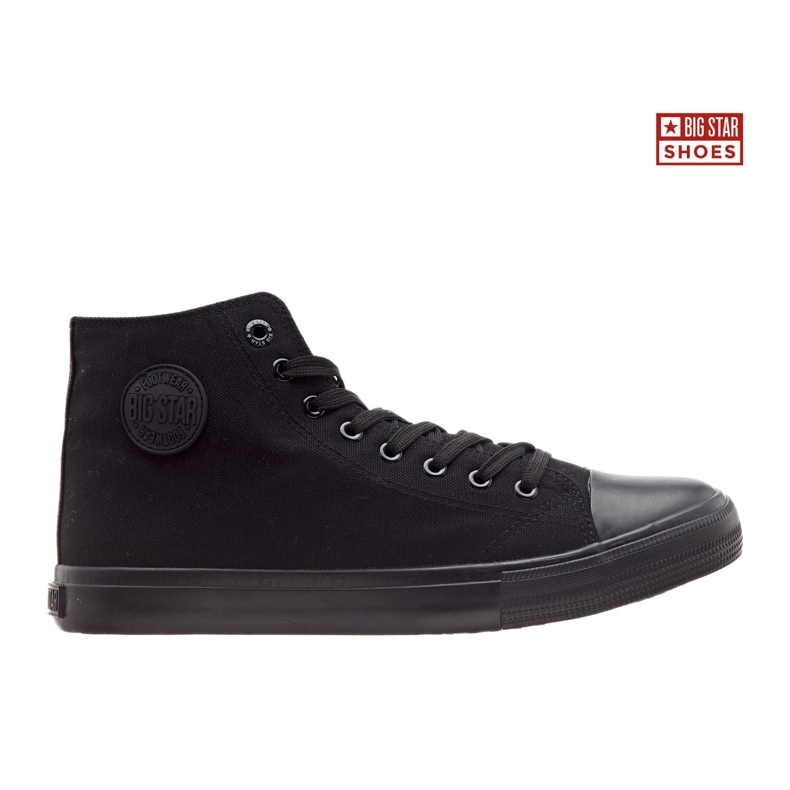Big Star Chaussures masculines High Star FF174550 Sneakers noirs Big Star Chaussures masculines High Star FF174550 Sneakers noirs