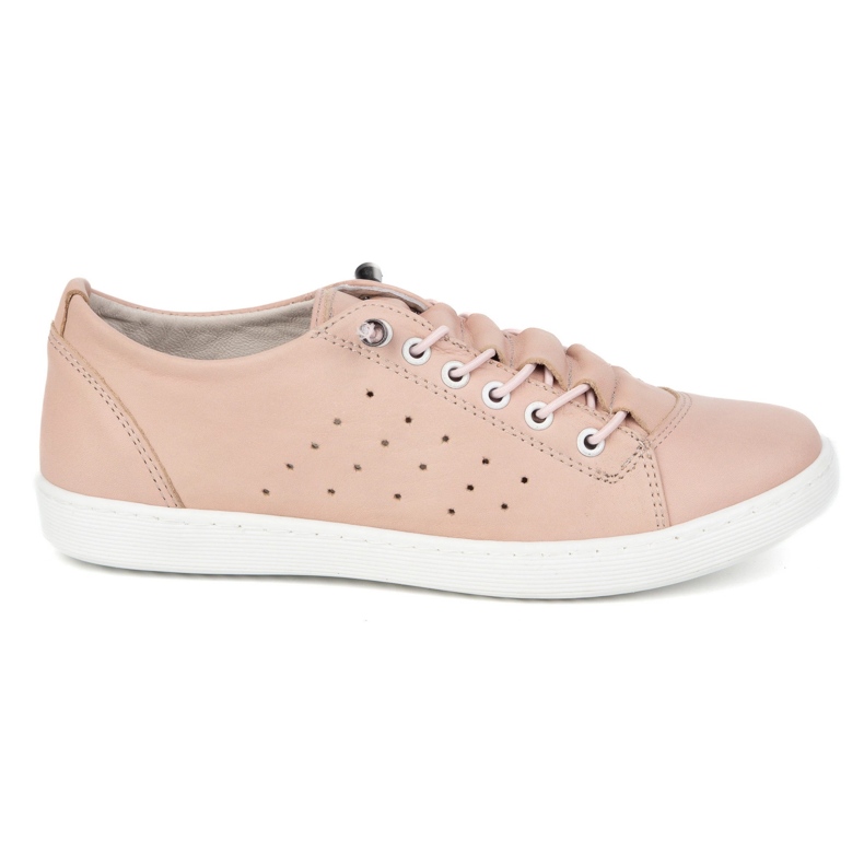 Vriston Chaussures en cuir pour femmes 081 Powder Pink rose